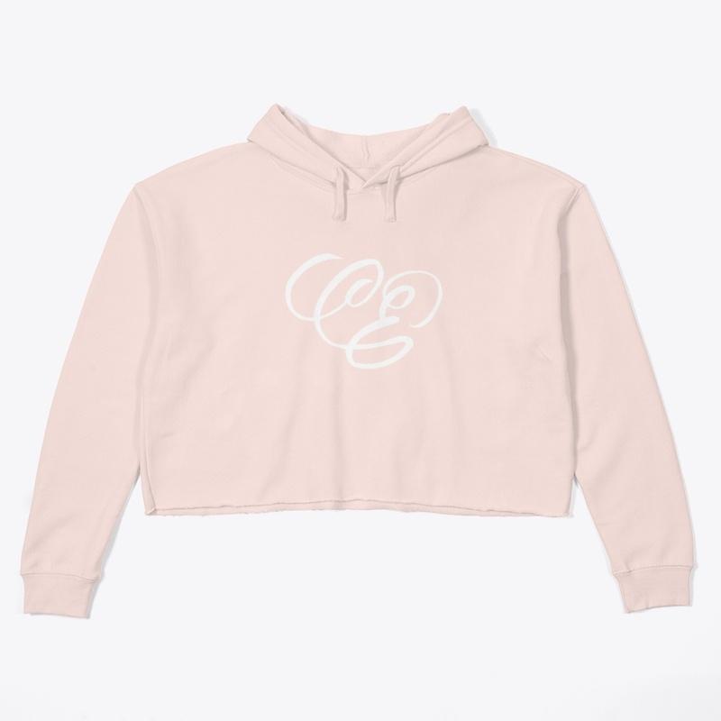 CE Initial Crop Hoodie